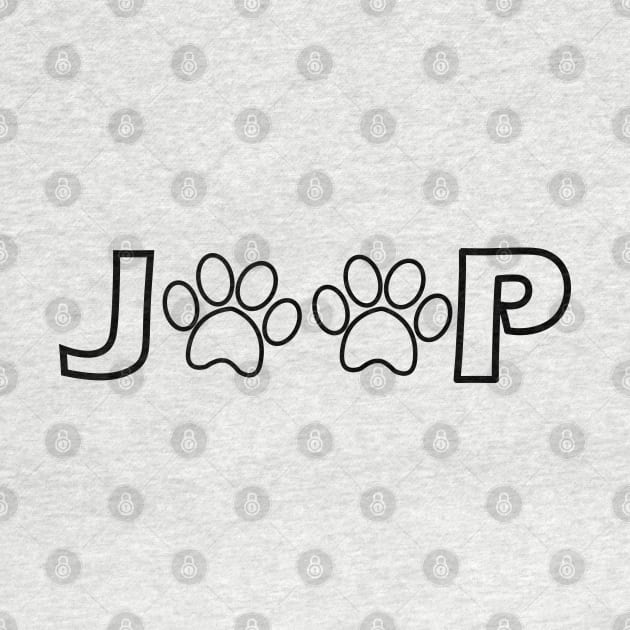 Jeep Paw by KC Happy Shop